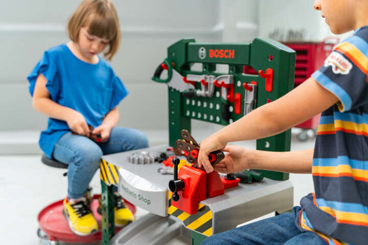 klein Bosch Kinderwerkbank